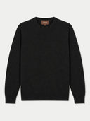 Feiner Kaschmirpullover mit Rundhalsausschnitt