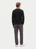 Kaschmirpullover mit V-Ausschnitt