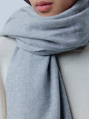 Weiter Fransenschal High Rise - Gobi Cashmere
