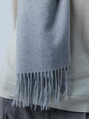 Weiter Fransenschal High Rise - Gobi Cashmere