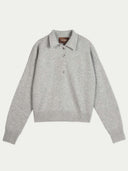 Kaschmir-Pullover mit Polokragen