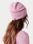 Kaschmir-Set aus Pullover und Mütze