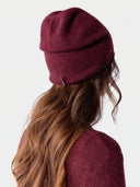 Kaschmir-Set aus Pullover und Mütze