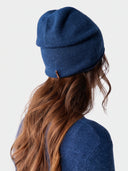Kaschmir-Set aus Pullover und Mütze