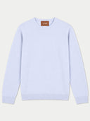 Schlichter Kaschmirpullover mit Rundhalsausschnitt