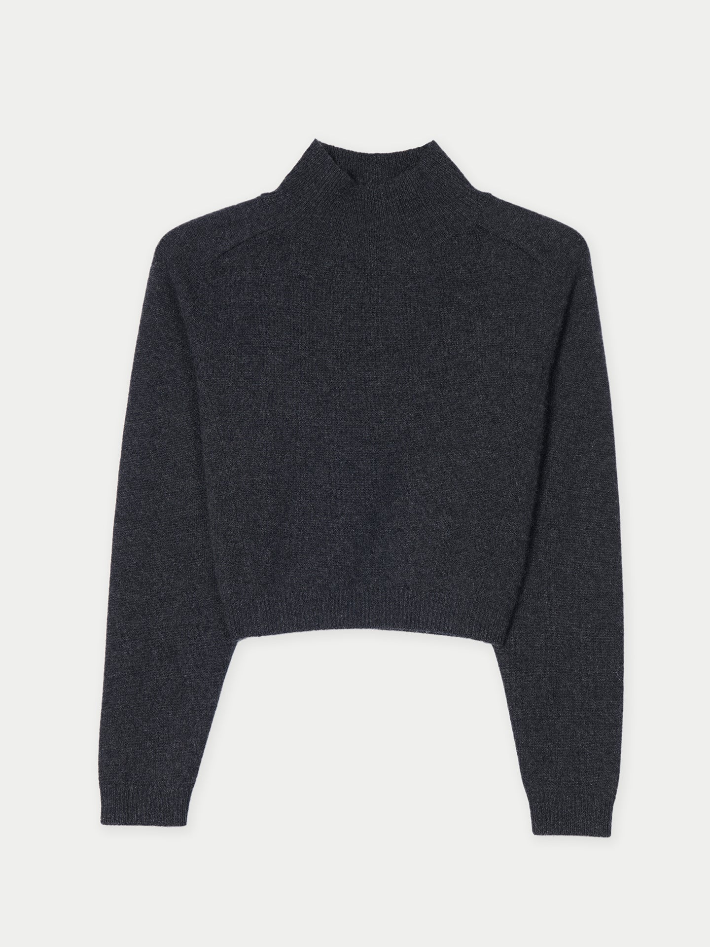 Kaschmirpullover Damen mit hohem Kragen kurz | GOBI Cashmere