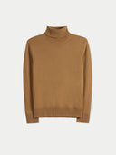 Zeitloser Kaschmir-Rollkragenpullover Almond - Gobi Cashmere
