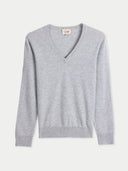 Mongolischer Kaschmir-V-Ausschnitt-Pullover | GOBI Cashmere