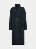 Unisex Kaschmir Trenchcoat Schwarz - Gobi Cashmere