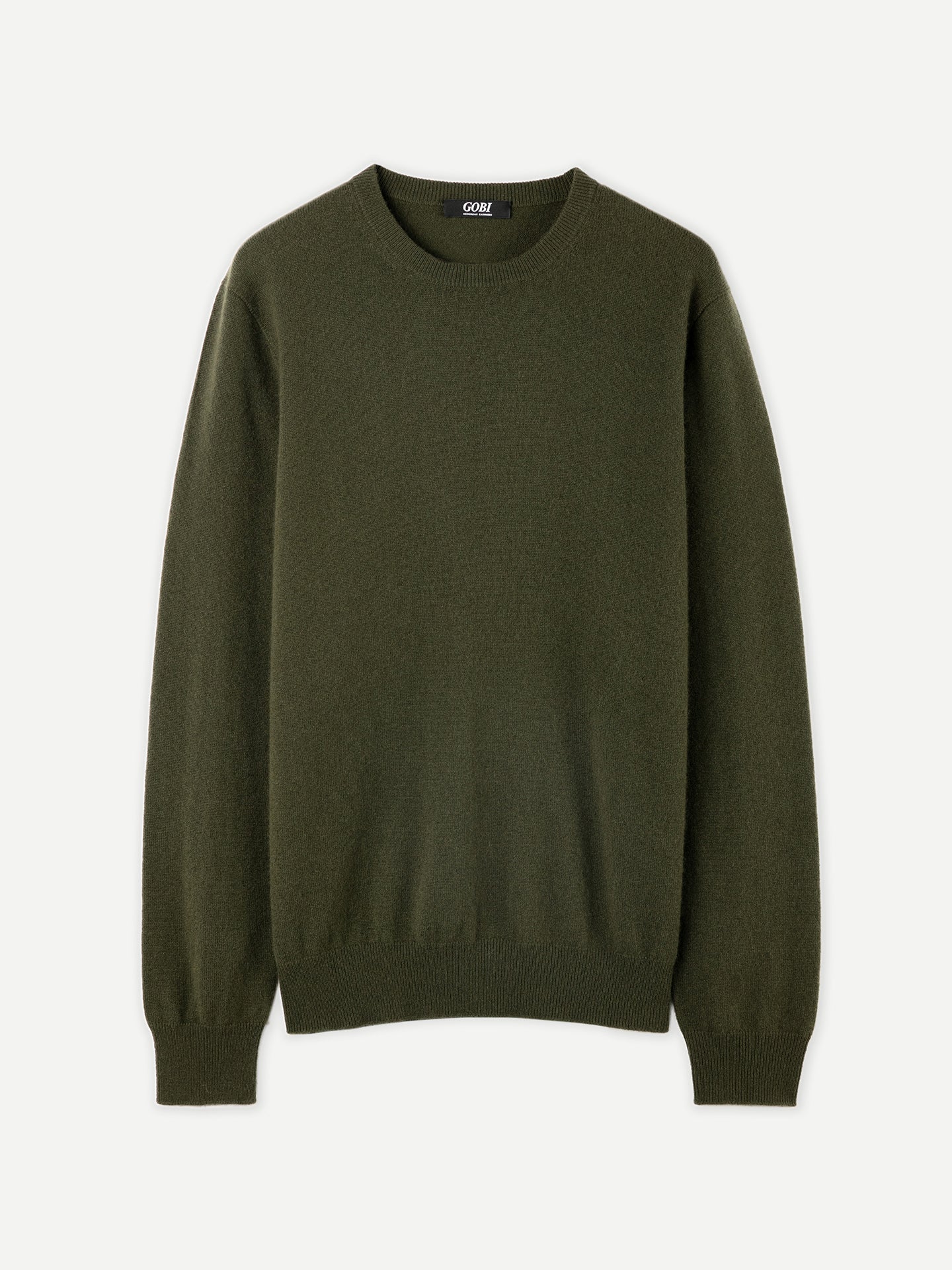 Basic Kaschmirpullover mit R-Ausschnitt