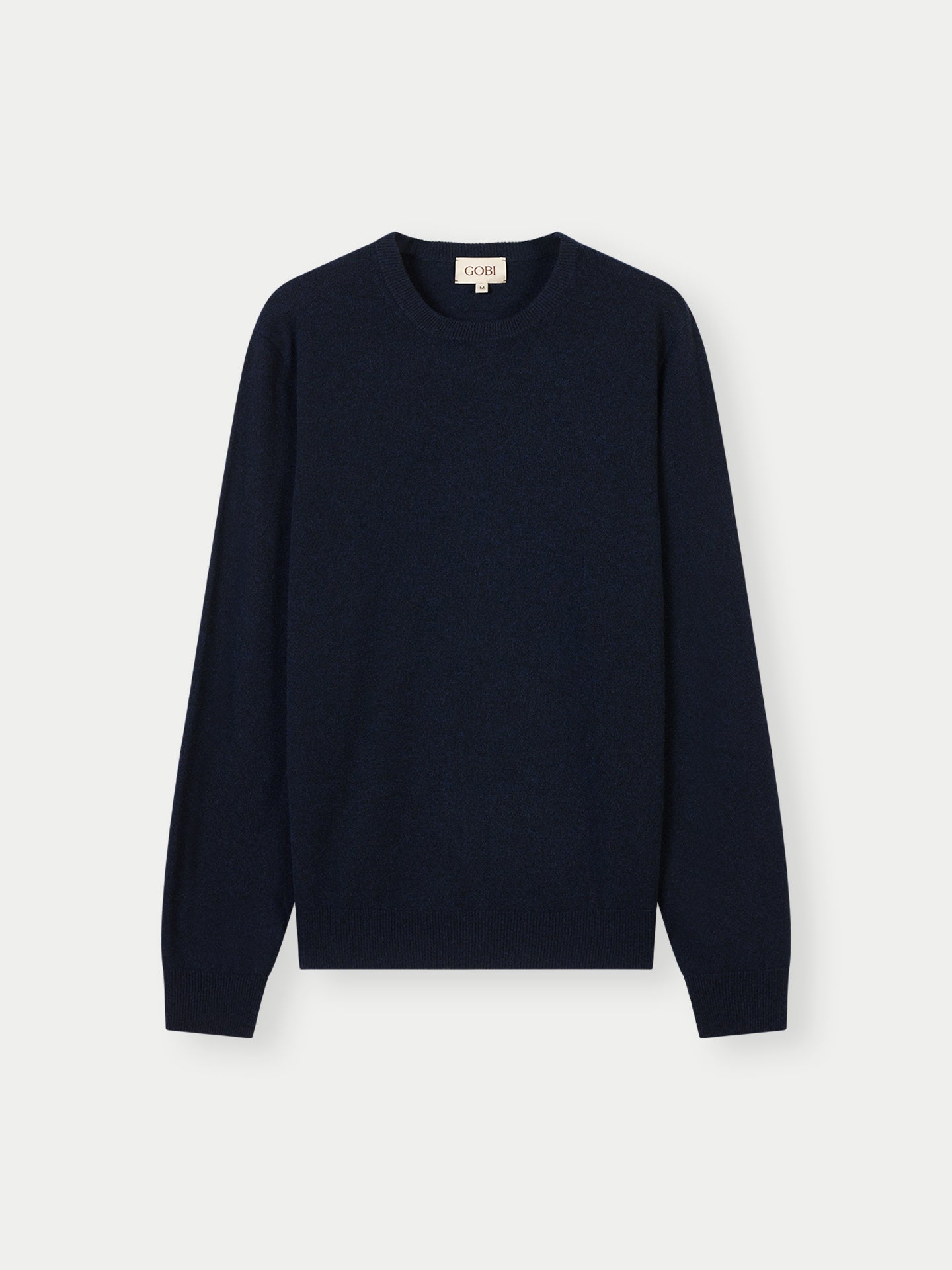 Basic Kaschmirpullover mit R-Ausschnitt