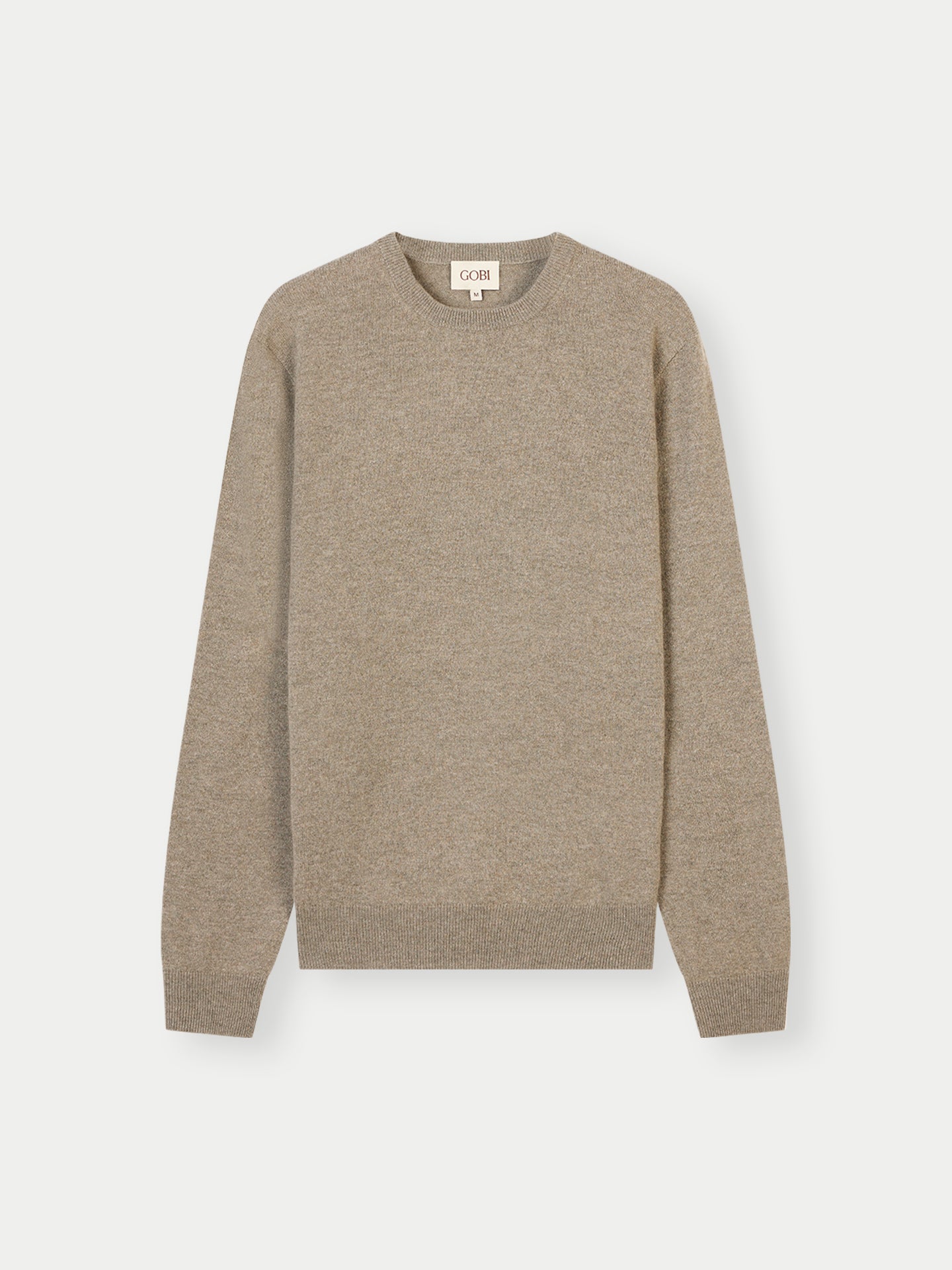 Basic Kaschmirpullover mit R-Ausschnitt