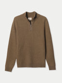 Herren Kaschmir-Pullover mit Reißverschluss | GOBI