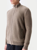 Herren Zwei-Toniger Full-Zip Kaschmir-Cardigan | GOBI