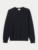 Herren Kaschmirpullover mit R-Ausschnitt Timeless| GOBI