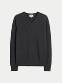 Timeless Kaschmirpullover mit V-Ausschnitt