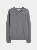 Timeless Kaschmirpullover mit V-Ausschnitt