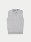 Kaschmir Weste für Herren Blau - Gobi Cashmere