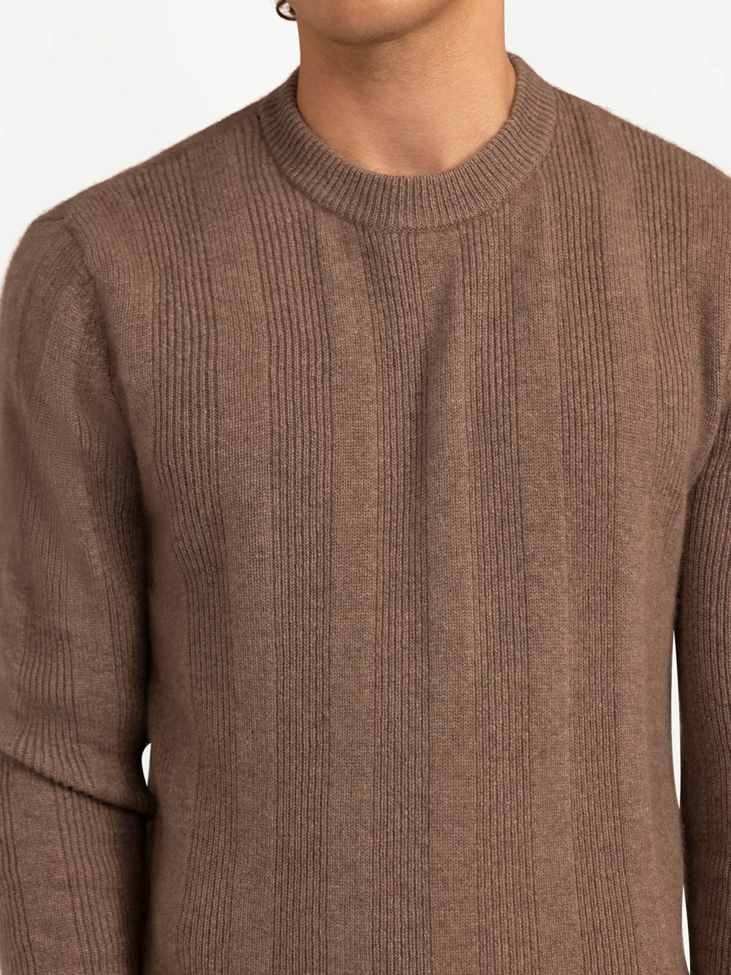 Pullover mit Längsstreifen