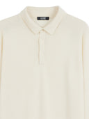 Herren Polohemd aus Kaschmir-Seide Marshmallow - Gobi Cashmere