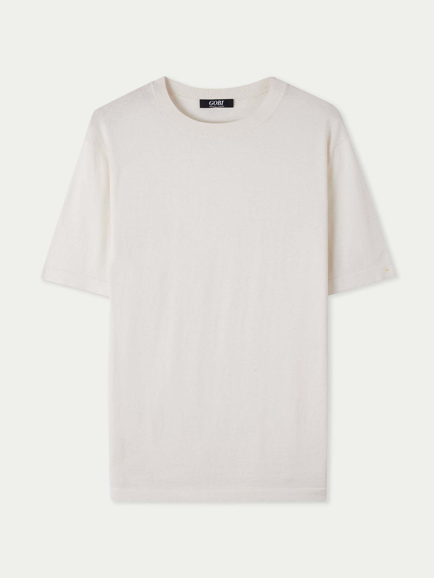 T-Shirt aus Baumwoll-Seiden-Kaschmir-Mischung