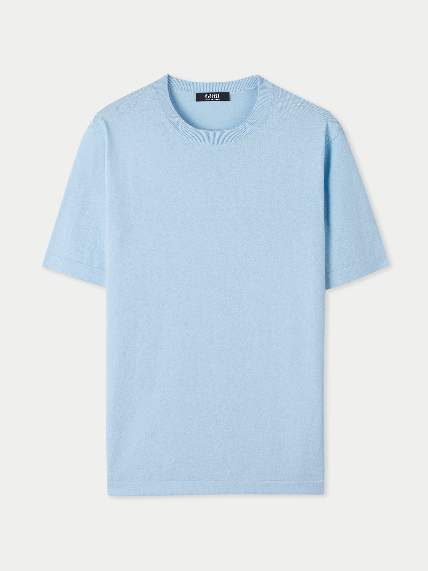 T-Shirt aus Baumwoll-Seiden-Kaschmir-Mischung