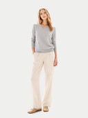 Mongolischer Kaschmir-V-Ausschnitt-Pullover | GOBI Cashmere