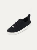 Low Sneakers aus 100% mongolischem Kaschmir schwarz - Gobi Cashmere #color_schwarz