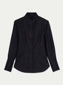 Damen Kaschmirhemd mit Stehkragen | GOBI Cashmere