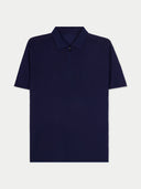 Herren Kaschmir-Seiden-Polo mit Halbzip | GOBI Cashmere