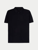 Herren Kaschmir-Seiden-Polo mit Halbzip | GOBI Cashmere