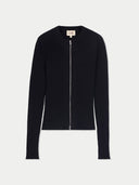 Damen Kaschmir-Cardigan mit Zwei-Wege-Zip | GOBI Cashmere