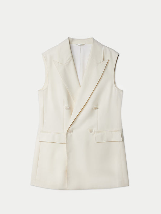 Zweireiher Kaschmir Weste - Moderner Luxus | GOBI Cashmere