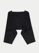 Vielseitiger Kaschmir Poncho Schwarz - Gobi Cashmere