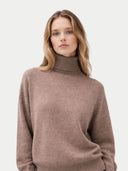 Damen Kaschmir Rollkragenpullover