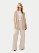 Ajour-Strick Kaschmir-Cardigan