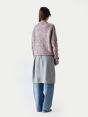 Unisex Kaschmir-Mouliné-Pullover