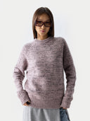 Unisex Kaschmir-Mouliné-Pullover