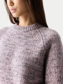 Unisex Kaschmir-Mouliné-Pullover