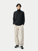 Basic Kaschmir Rollkragenpullover