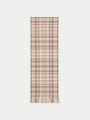 Karierter Kaschmirschal im Jacquard