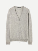 Damen V-Ausschnitt Strickjacke Dämmerung Blau | GOBI Cashmere