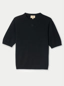 Kaschmir-Pullover mit kurzen Ärmeln