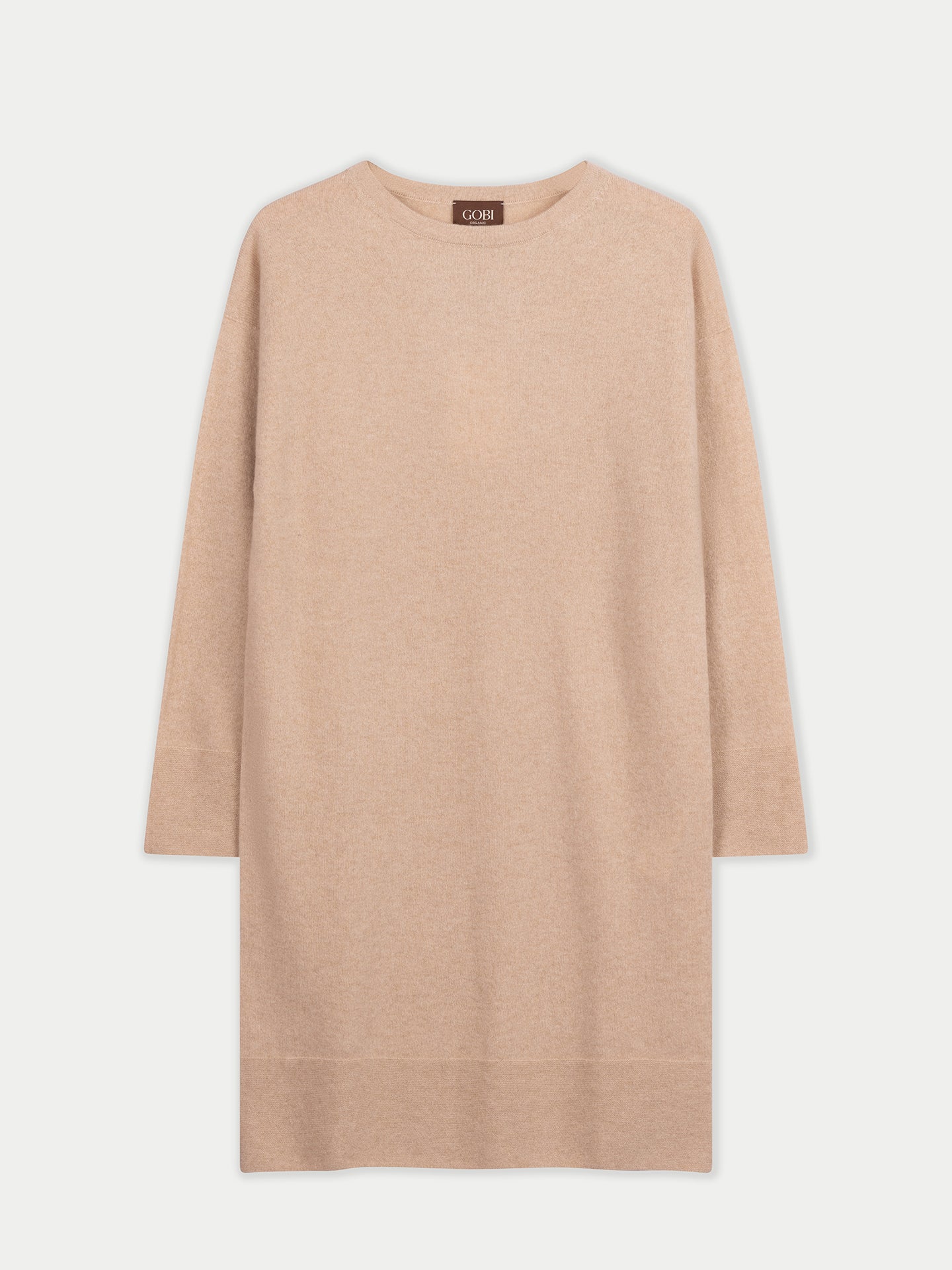 Strickkleid mit Rundhalsausschnitt