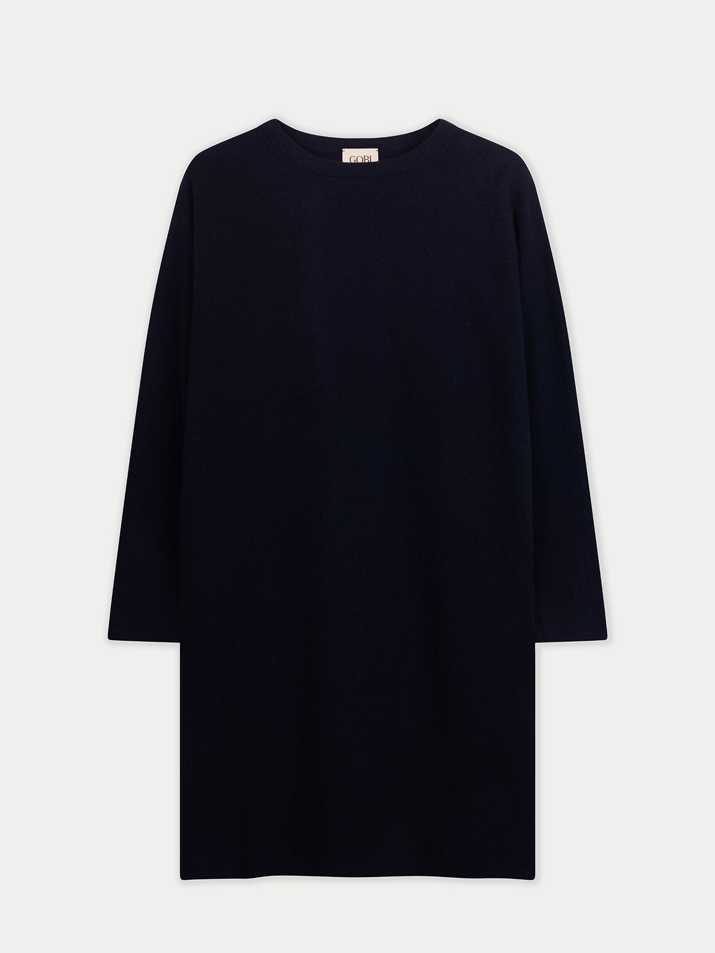 Strickkleid mit Rundhalsausschnitt