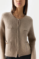 Damen Kaschmir-Cardigan im Jackenstil | GOBI Cashmere