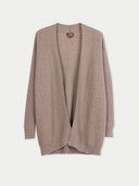 Damen Offener Kaschmir-Cardigan mit Struktur | GOBI Cashmere