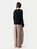 Kaschmir-Strickjacke mit Taschen