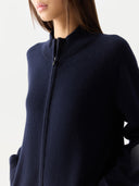 100 % Kaschmir-Cardigan mit Reißverschluss | GOBI Cashmere