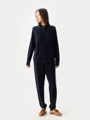 100 % Kaschmir-Cardigan mit Reißverschluss | GOBI Cashmere